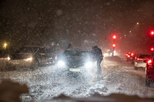 Snowstorm In Denmark Strands Customers Overnight In Ikea