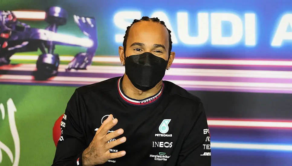 Lewis Hamilton Sets Pace In First Practice For Saudi Arabian Grand Prix