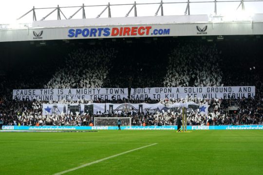 Newcastle Begin Removing Sports Direct Branding From St James’ Park