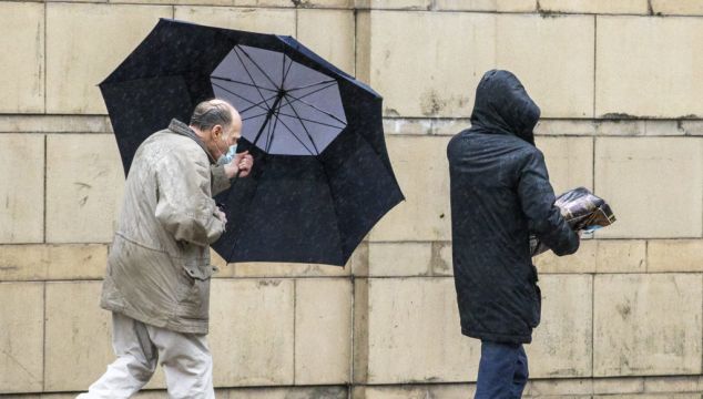 Met Éireann Issues Yellow Wind Warning For Seven Counties On Sunday