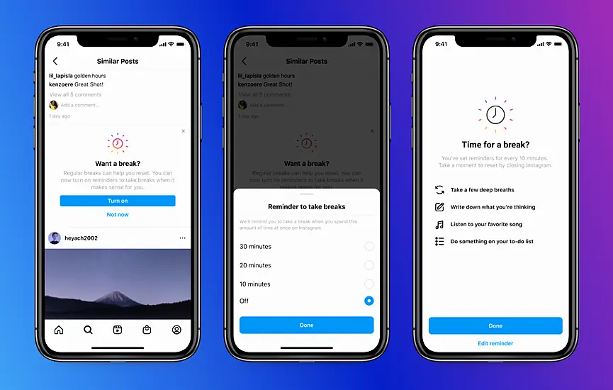 Instagram Will Now Tell Users When To Take A Break From The App
