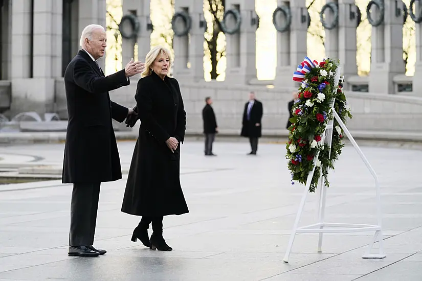 Bidens Honour Pearl Harbour’s Fallen In Visit To World War Two Memorial