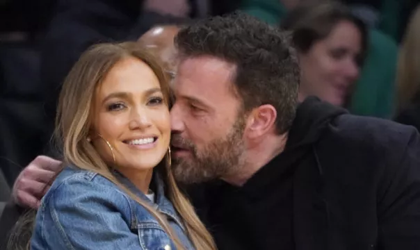 Jennifer Lopez And Ben Affleck Look Loved-Up At Basketball Match