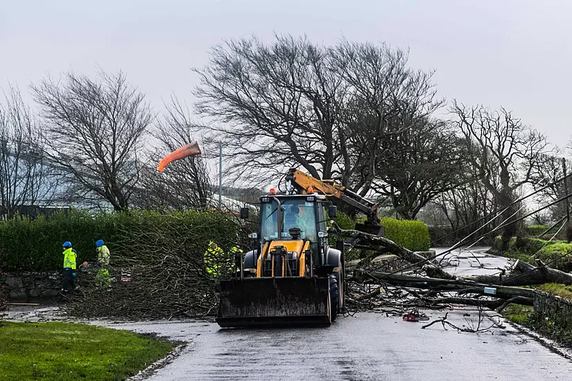 Thousands Of Homes Still Without Power After Storm Barra