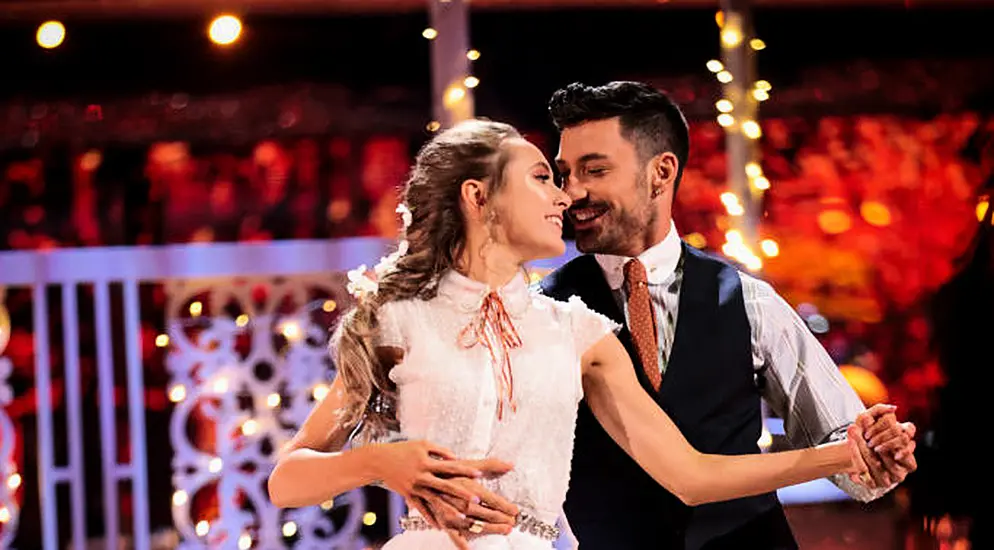 Rose Ayling-Ellis Calls Strictly Dance Partner Giovanni Pernice ‘Sweaty’