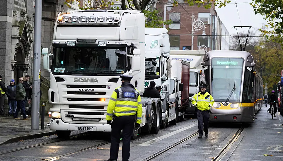 Truckers To Protest In Dublin Again Over Rising Fuel Prices