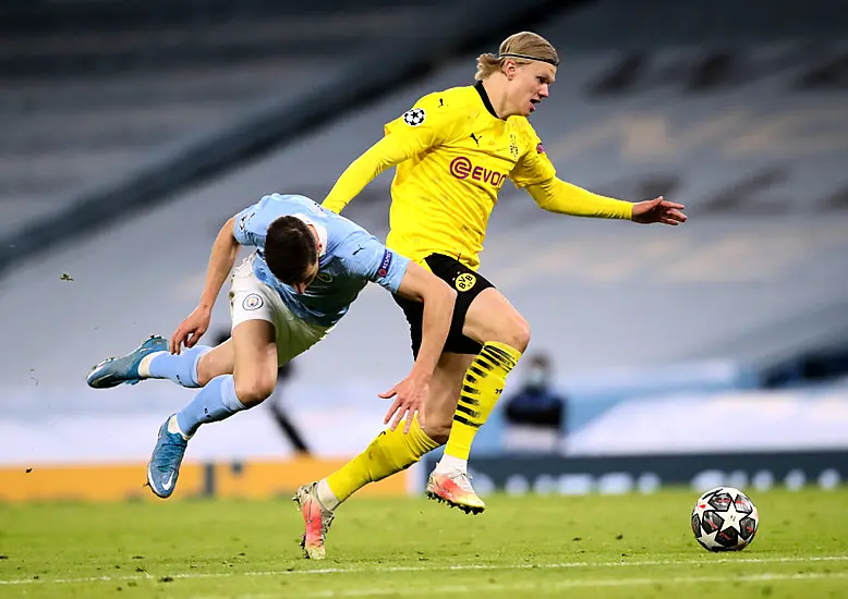 Pep Guardiola Not Discussing Talk Over Manchester City Move For Erling Haaland