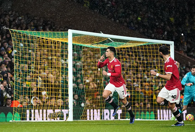 Lucky 13 For Cristiano Ronaldo As His Penalty Earns United Victory At Norwich