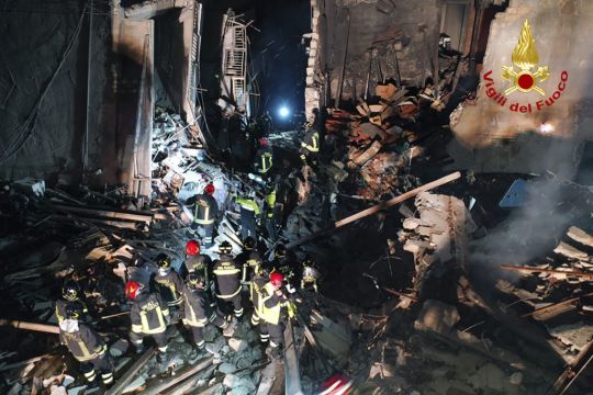 Three Dead, Six Missing After Gas Blast Wrecks Sicily Apartment Block