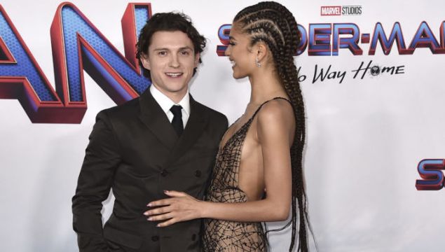 Zendaya And Tom Holland Sizzle On Red Carpet At Spider-Man Premiere