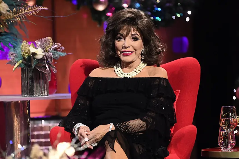 Joan Collins: Tensions With Dynasty Co-Star Meant We Did Not Speak For A Season