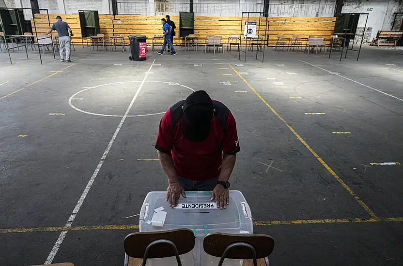 Voters Going To Polls In Chilean Presidential Election