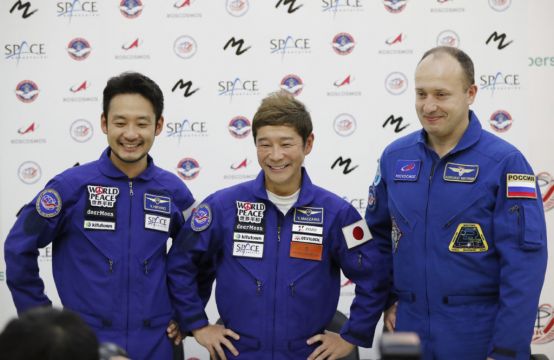 Japanese Space Tourists Safely Return To Earth