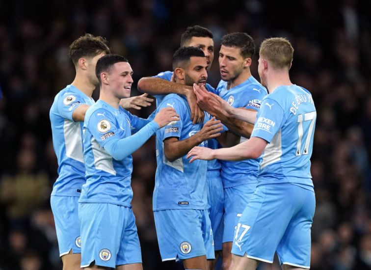 Riyad Mahrez Urges Manchester City To Keep Their Foot Down In Title Chase