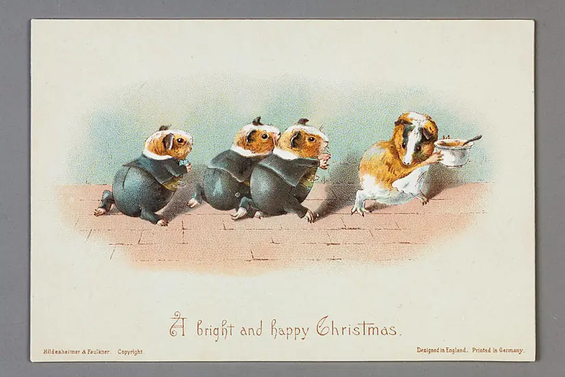 Christmas Cards Designed By A Young Beatrix Potter To Go On Display