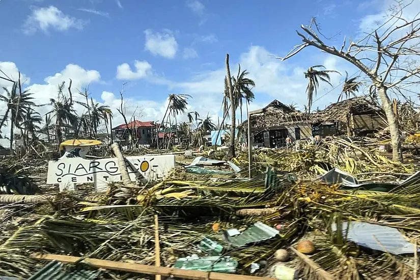 Death Toll From Philippines Typhoon Climbs To 375