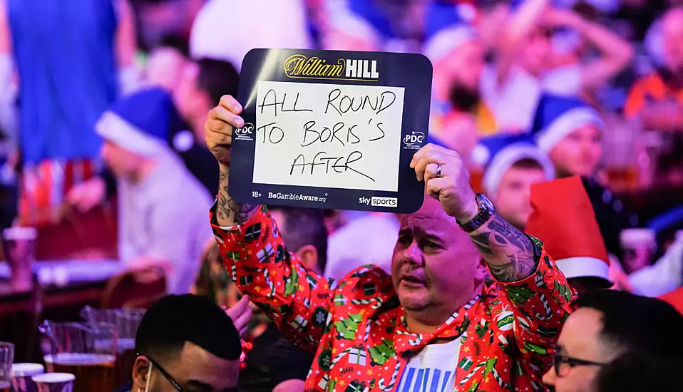 ‘Stand Up If You Hate Boris’: Darts Fans Take Aim At British Prime Minister