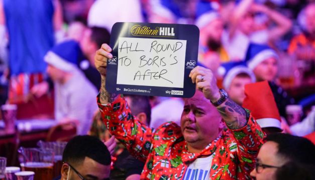 ‘Stand Up If You Hate Boris’: Darts Fans Take Aim At British Prime Minister