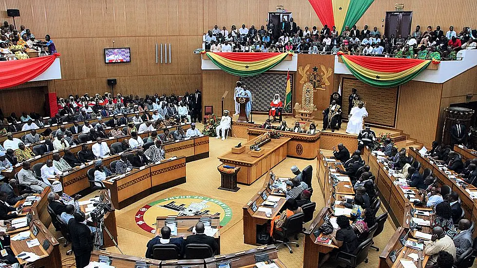 Punches Thrown In Ghana Parliament Over Electronic Payments Tax