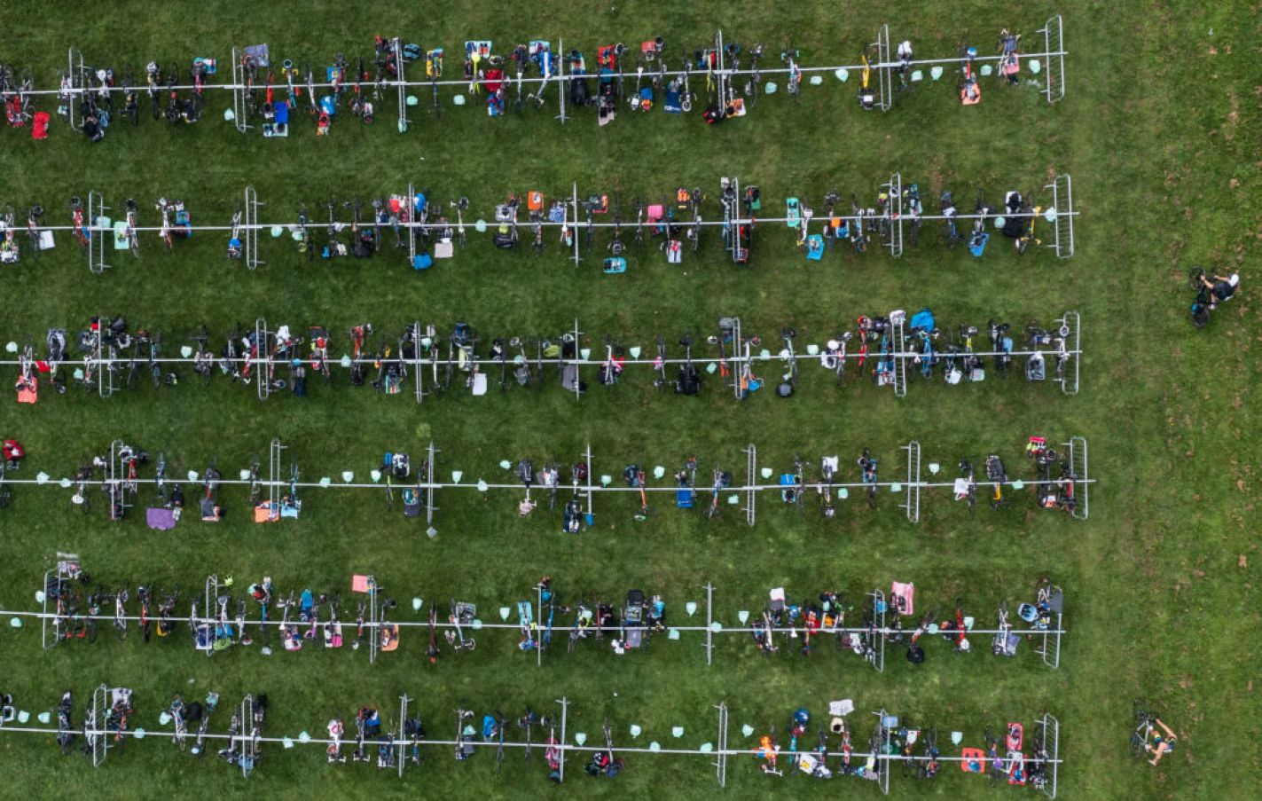 An Aerial View Of The Skerries Triathlon Which Took Place In August.©Inpho/James Crombie