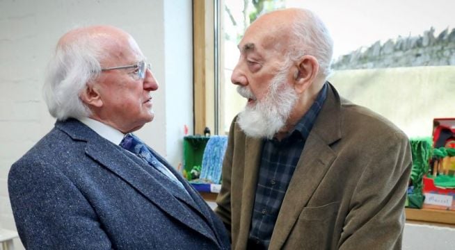 President Leads Tributes Following Death Of Poet Thomas Kinsella (93)