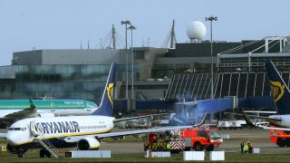 Roads Reopen At Dublin Airport After Lorry Collision Disruption