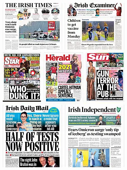 What The Papers Say: Tuesday's Front Pages