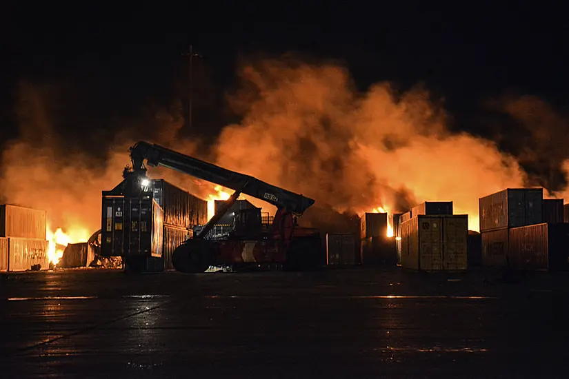 Fire Contained After Reported Israeli Attack On Syrian Port