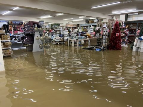 Wexford Garden Centre Hit With Foot Of Floodwater On Christmas Day