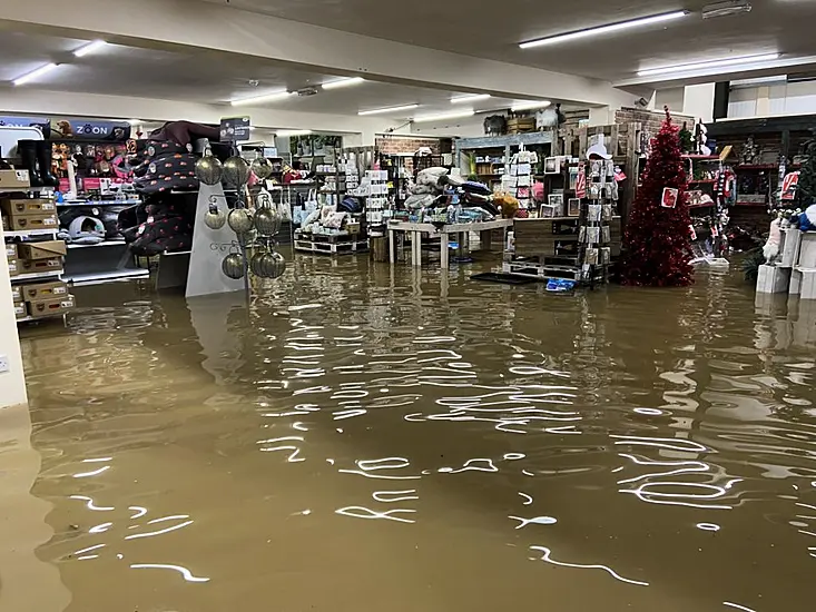 Wexford Garden Centre Hit With Foot Of Floodwater On Christmas Day