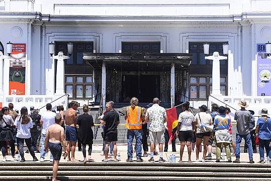 Fire Damages Australia’s Former Parliament Building