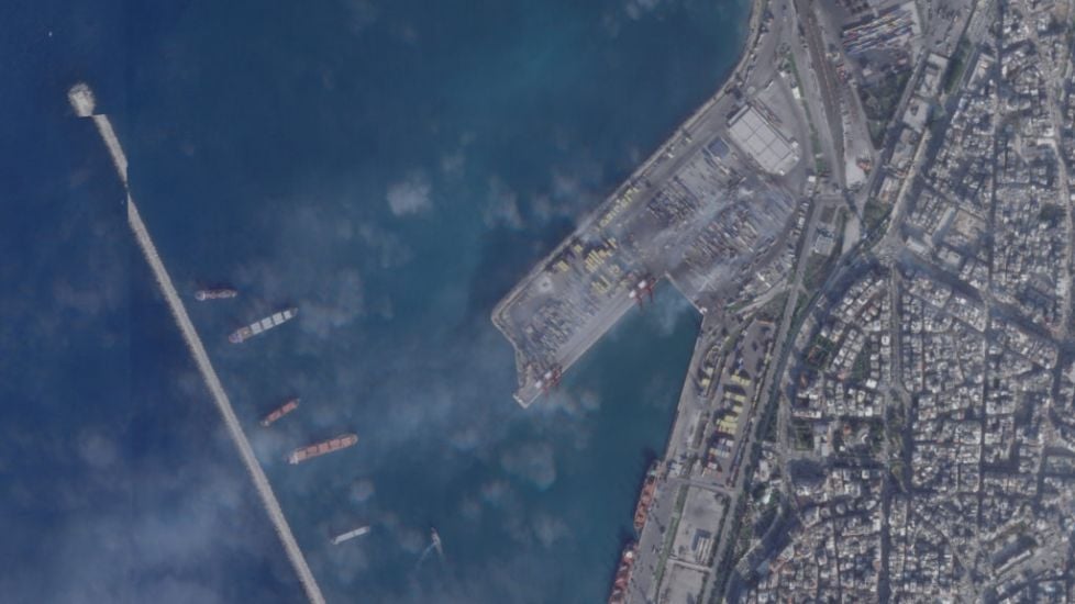 Satellite Images Show Damage After Israeli Missile Strike On Syrian Port