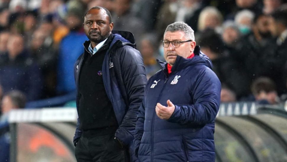 Patrick Vieira Could Return To The Touchline For Palace’s Clash With West Ham