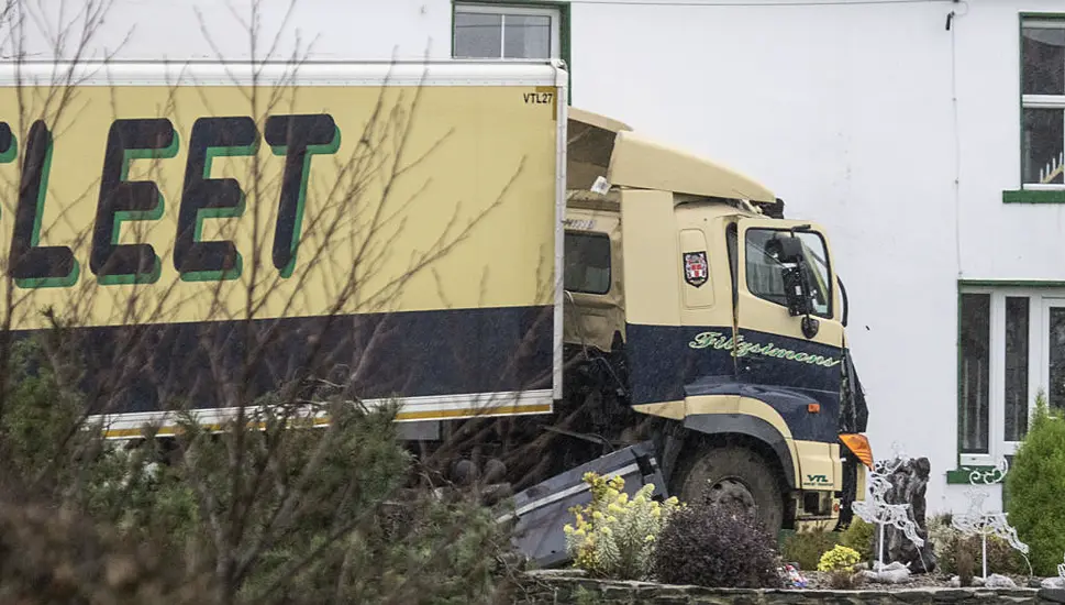 Family Have ‘Lucky’ Escape After Lorry Crashes Into Home