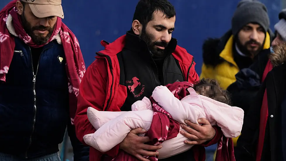 English Channel Crossings: Girl In Pink Onesie Among First Arrivals Of 2022