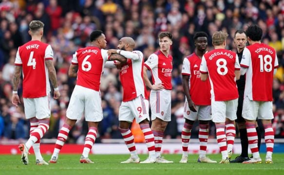 Arsenal Charged By Fa Following Red Card Complaints In Defeat To Man City
