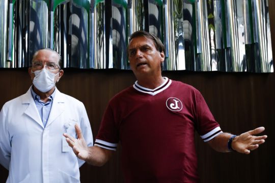 Brazil’s President Jair Bolsonaro Released From Hospital After Two Days