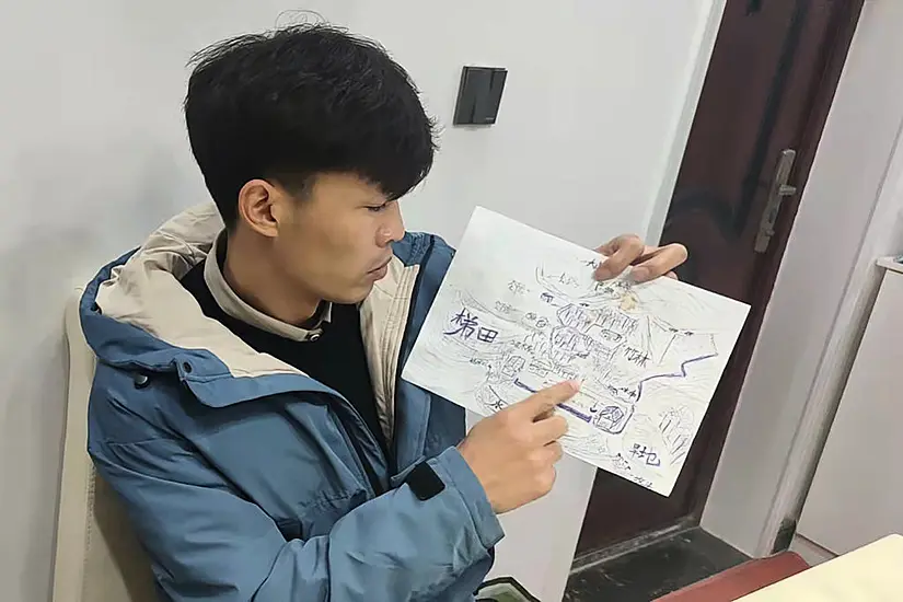 Chinese Man Reunites With Family Thanks To Map Drawn From Childhood Memory