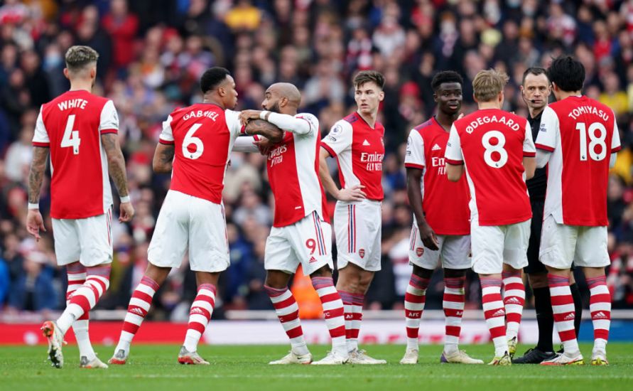 Arsenal Fined After Admitting They Failed To Control Players Against Man City