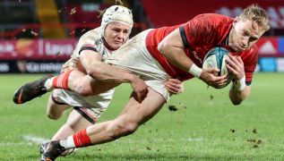 Rugby: 14-Man Munster Beat Ulster At Thomond Park