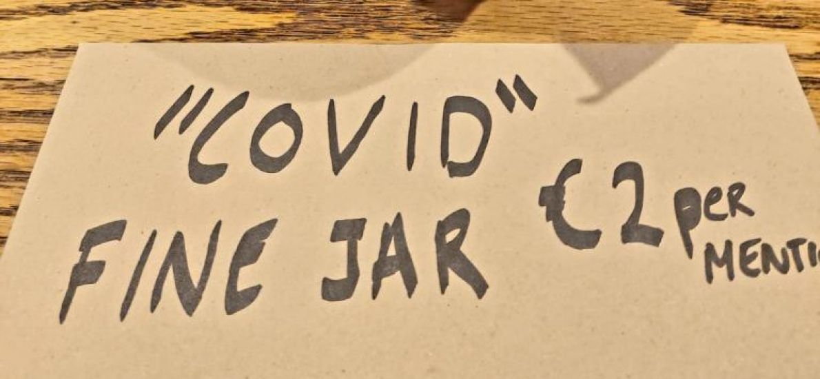 Irish Pub Has Introduced A Covid-19 Jar To Fine People Talking About The Virus