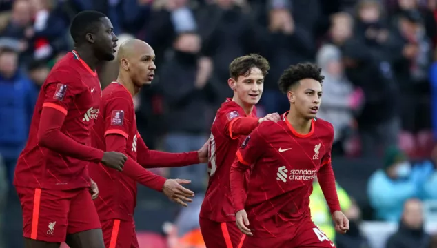 Teenager Kaide Gordon Makes Liverpool History In Fa Cup Win Over Shrewsbury