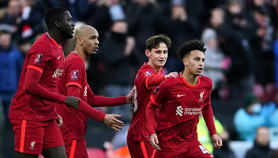 Teenager Kaide Gordon Makes Liverpool History In Fa Cup Win Over Shrewsbury