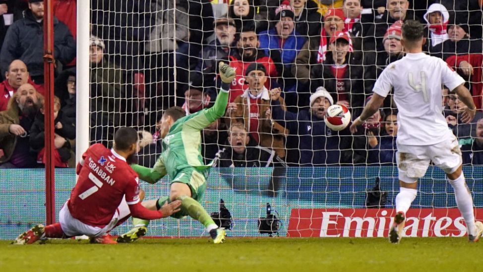 Lewis Grabban’s Late Strike Sees Nottingham Forest Dump Arsenal Out Of Fa Cup