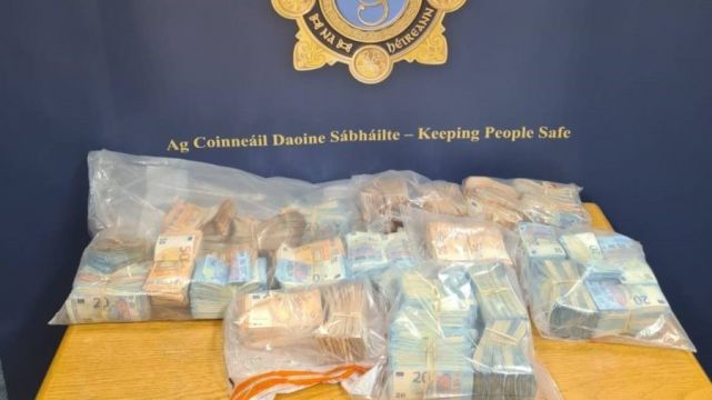 Gardaí Arrest Man After Seizure Of Cash Totalling €488,000