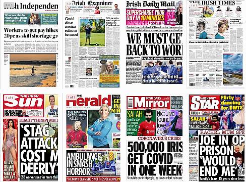 What The Papers Say: Wednesday's Front Pages