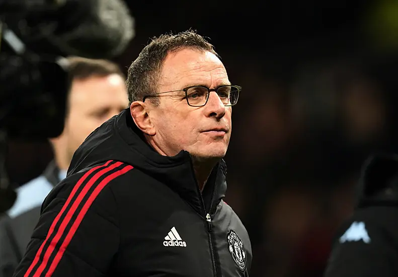 Ralf Rangnick Wants Manchester United Players To Hold Each Other To Account