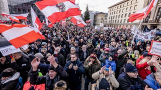 Thousands Protest In Vienna Against Mandatory Vaccination