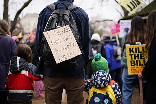 Activists Rally Against ‘Draconian’ Police Bill Across Uk