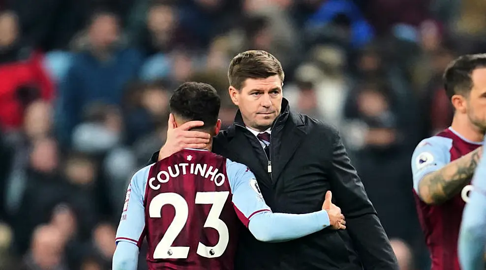 Steven Gerrard Aims To Keep Philippe Coutinho Happy After Draw Against Man Utd